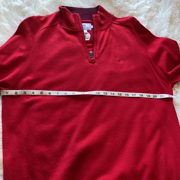 Southern Tide Red Quarter-Zip Pullover - Picture 9 of 10